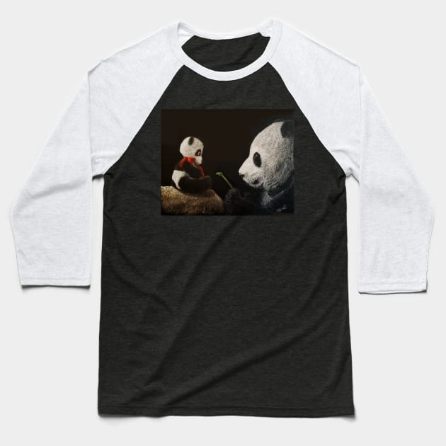 Wanna Bite, Little Buddy? Baseball T-Shirt by havenhill studios